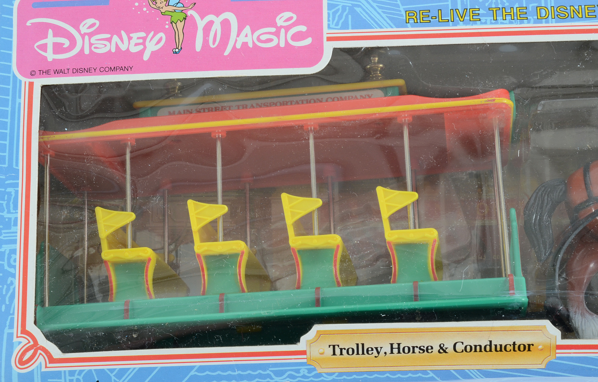 1988 Disney Magic Town Square Playset With Christmas Tree and Lighting System