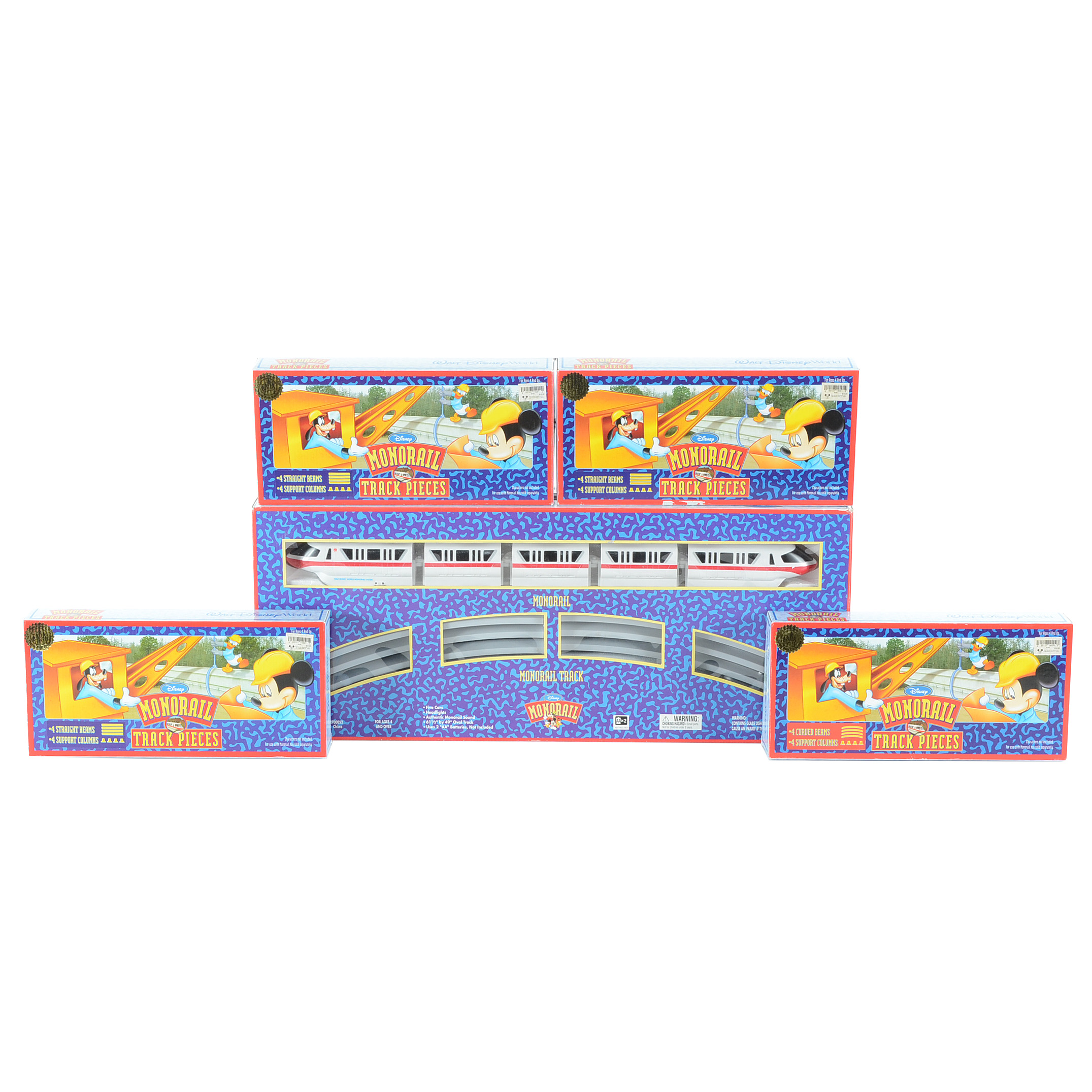 Disney Monorail Playset and Extra Track