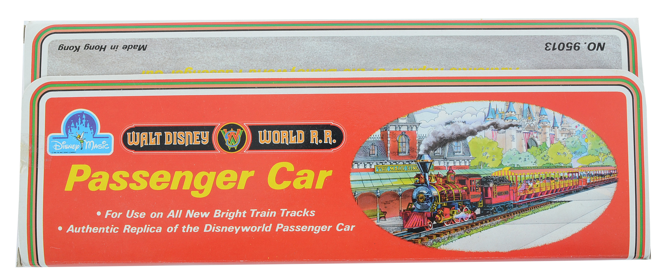 1988 "Walt Disney World R.R." Remote Control Train Set With Extra Cars and Track