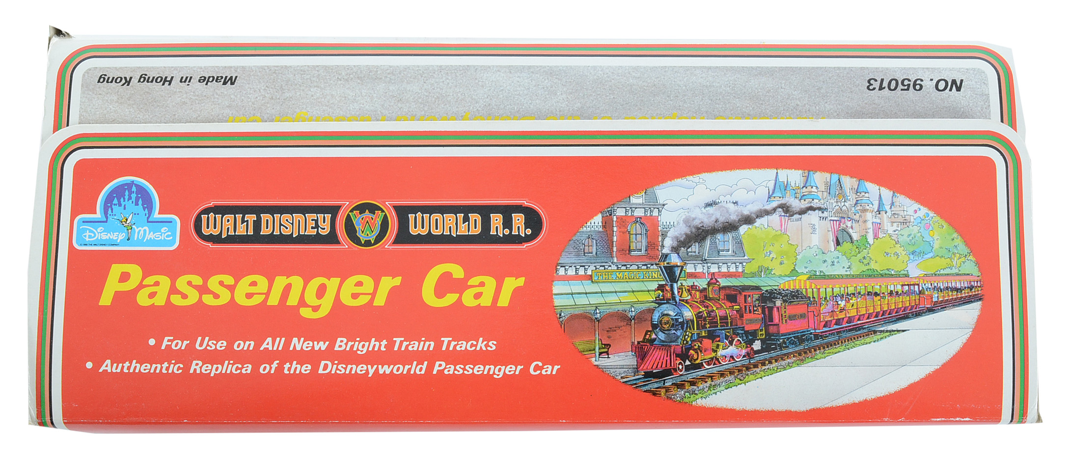 1988 "Walt Disney World R.R." Remote Control Train Set With Extra Cars and Track