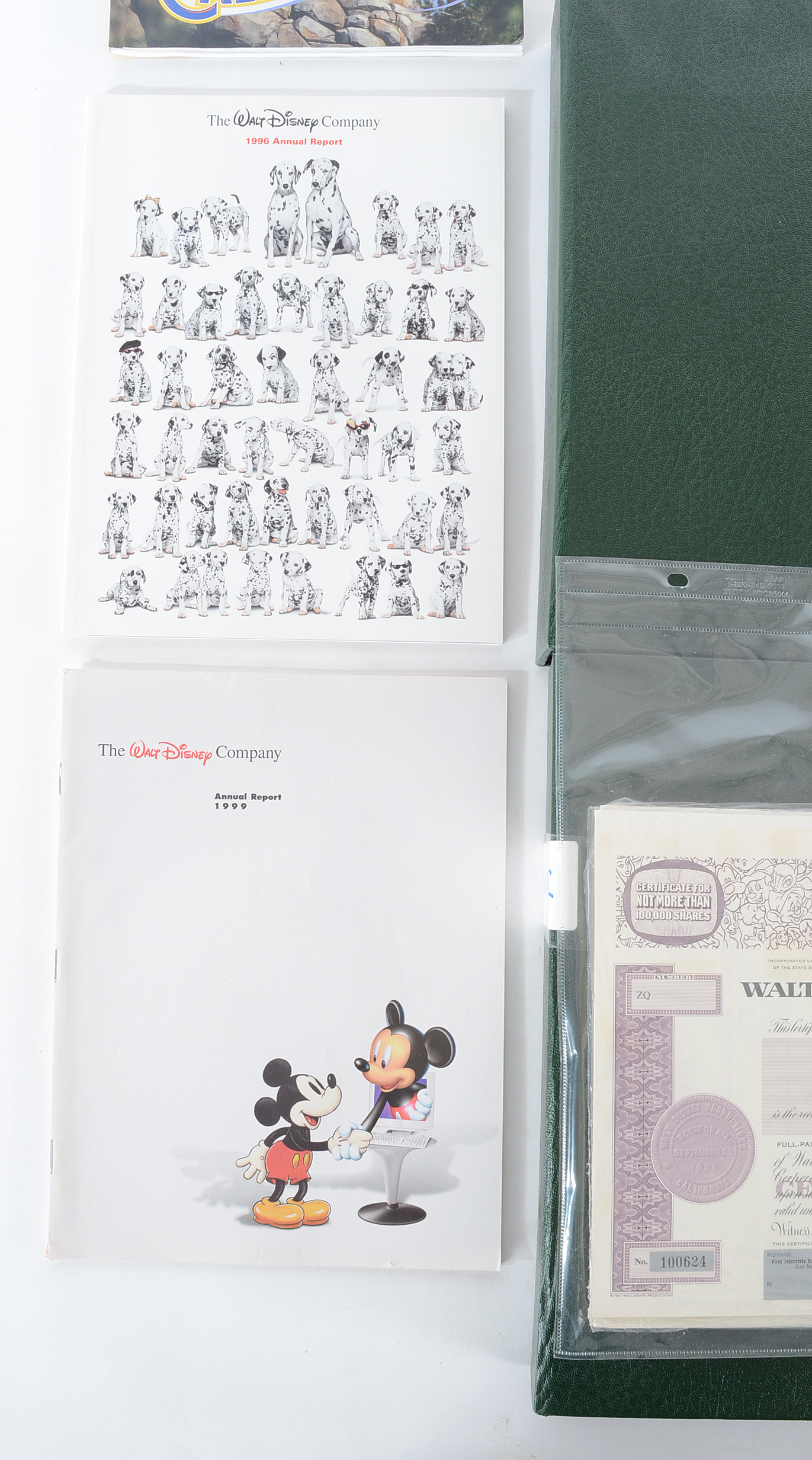 Walt Disney Shareholder Reports and Ephemera 1940s–2000