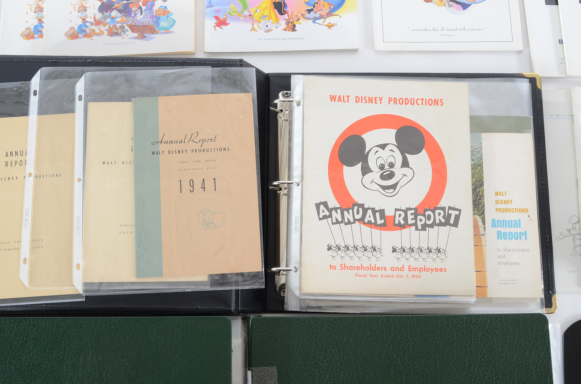 Walt Disney Shareholder Reports and Ephemera 1940s–2000