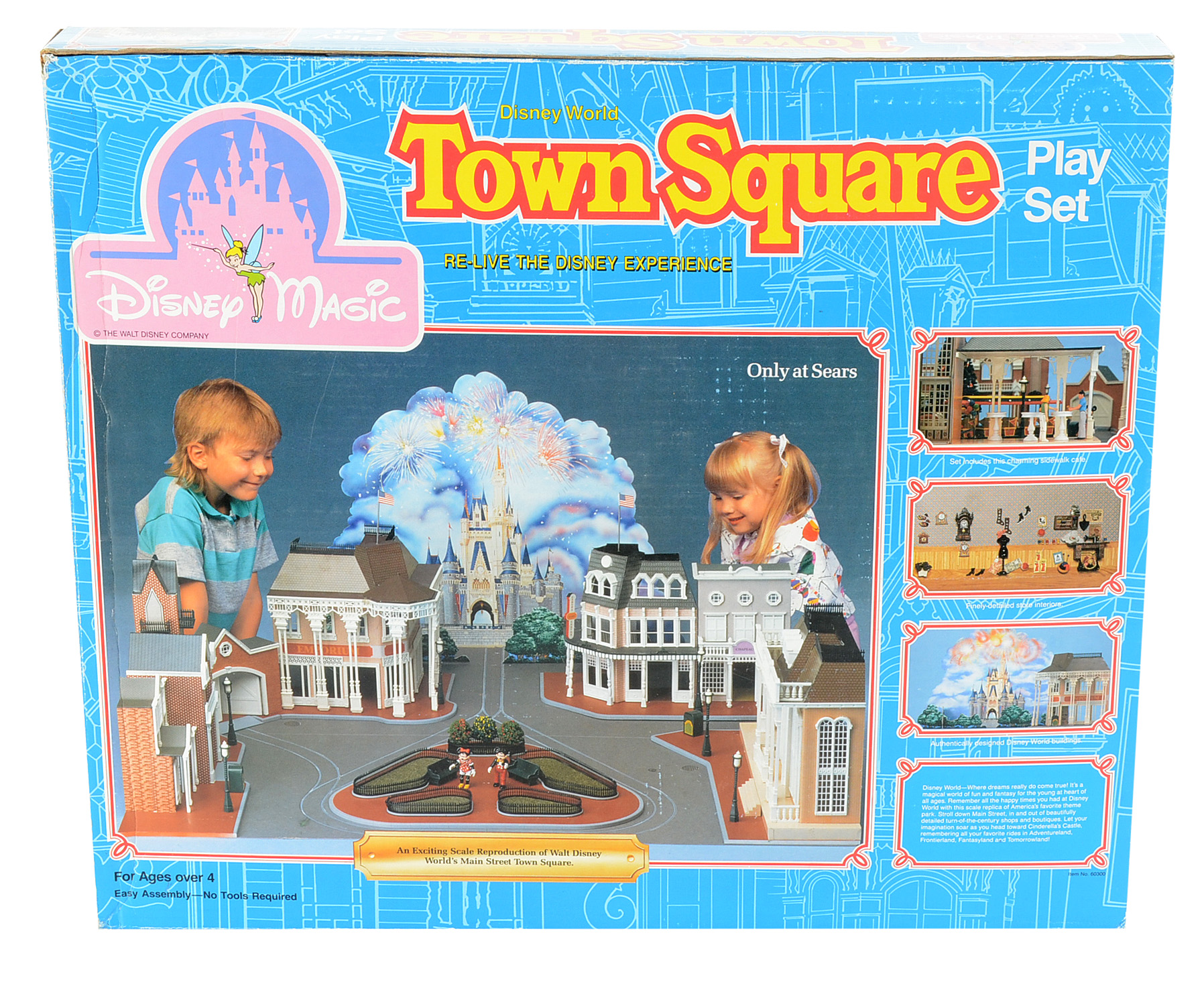 1980s Disney Magic Playsets and Accessories Including Winnie-the-Pooh Figurines