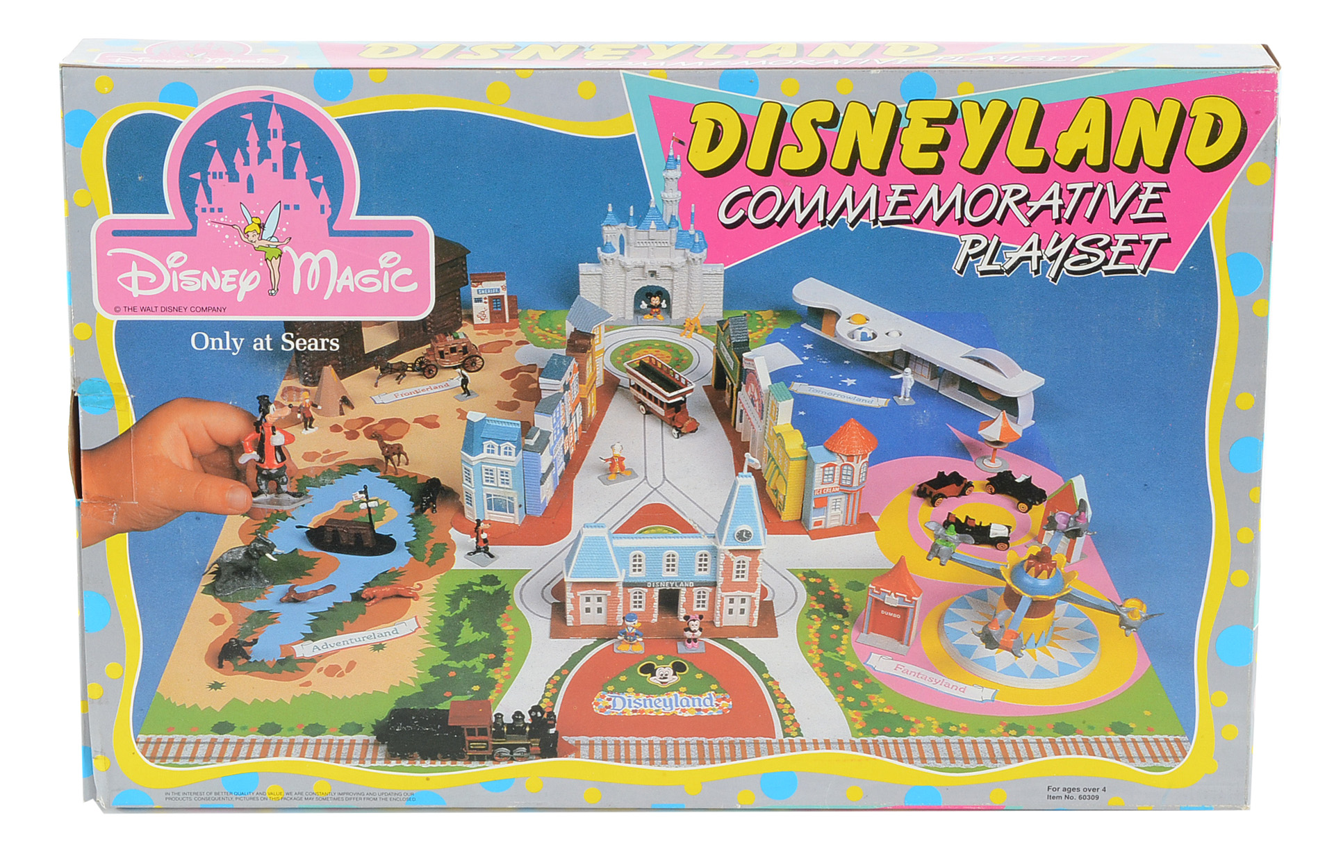 1980s Disney Magic Playsets and Accessories Including Winnie-the-Pooh Figurines