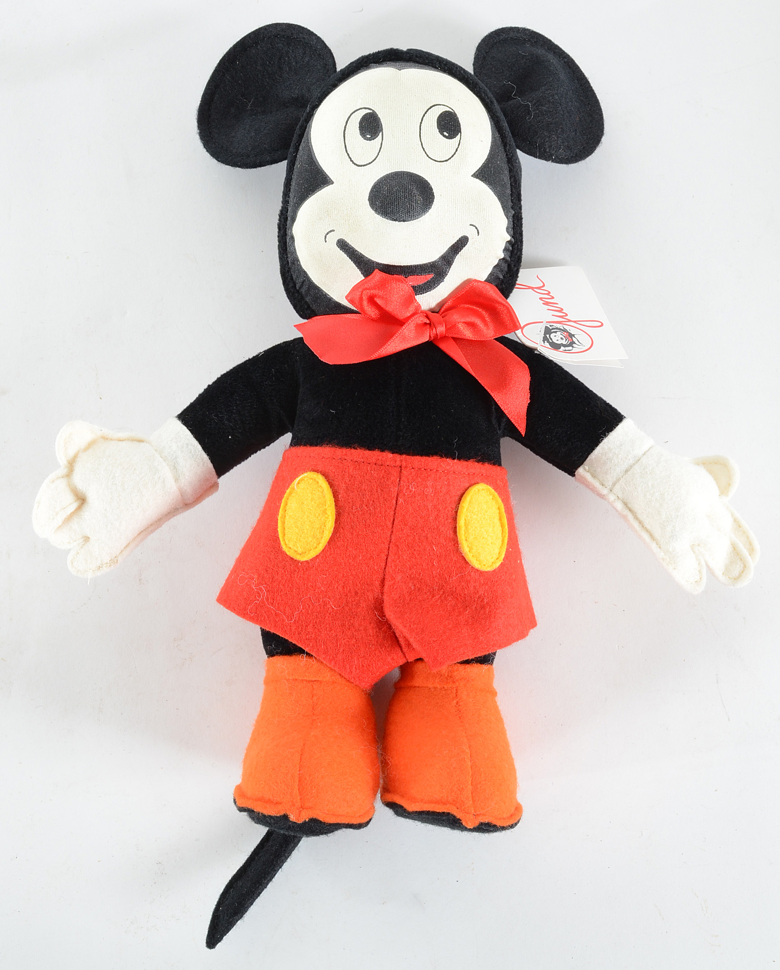 1993 Disneyana Convention Signed Carousel Horse Statuette and Gund Doll