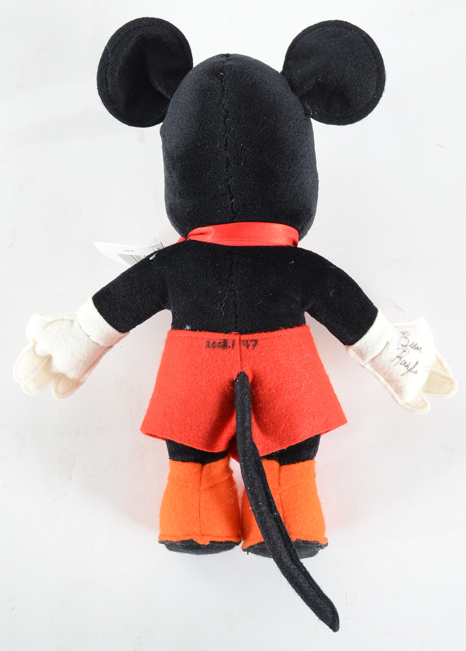 1993 Disneyana Convention Signed Carousel Horse Statuette and Gund Doll