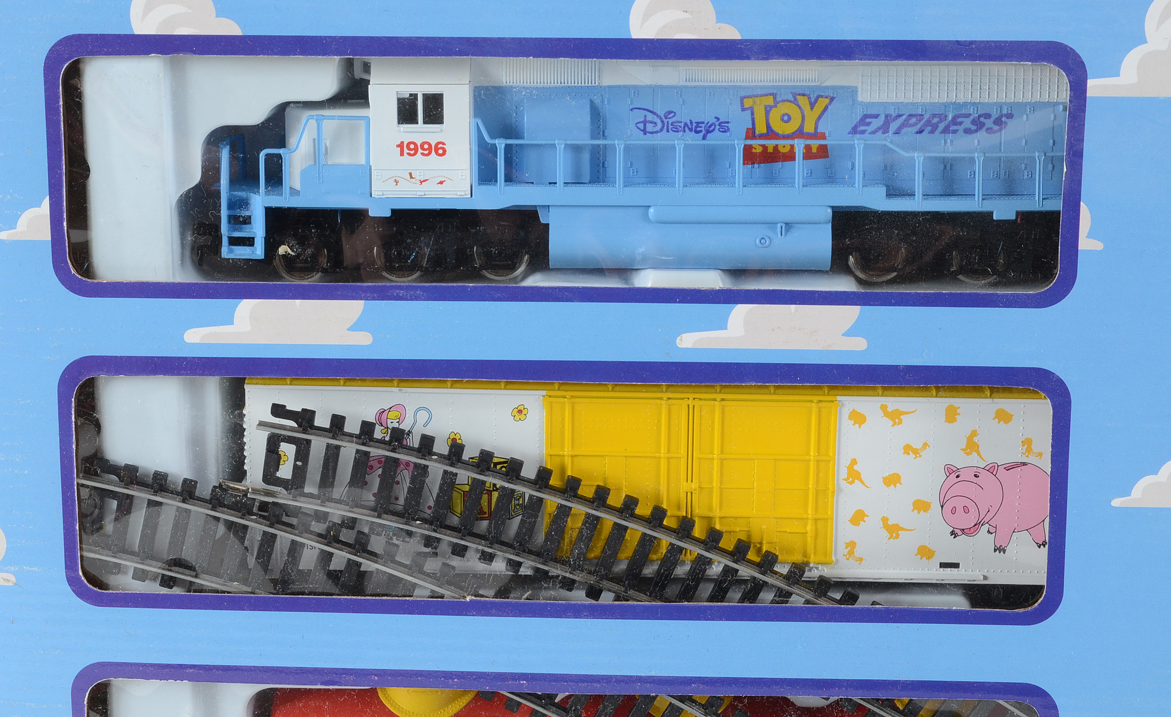 1996 Disney-Pixar "Toy Story Express" Train Set and Collector Car Set