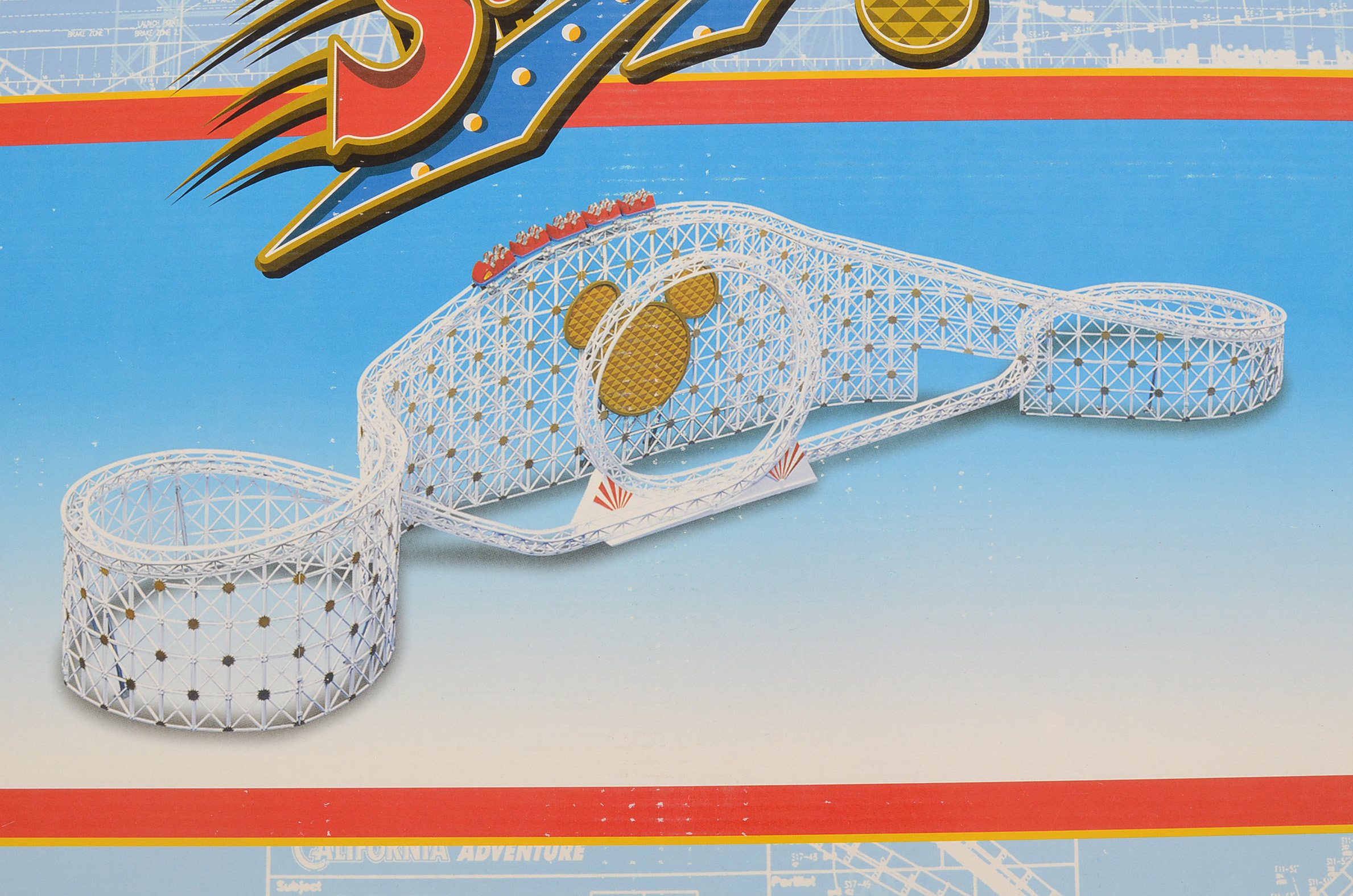 Disneyland California Screamin' Rollercoaster