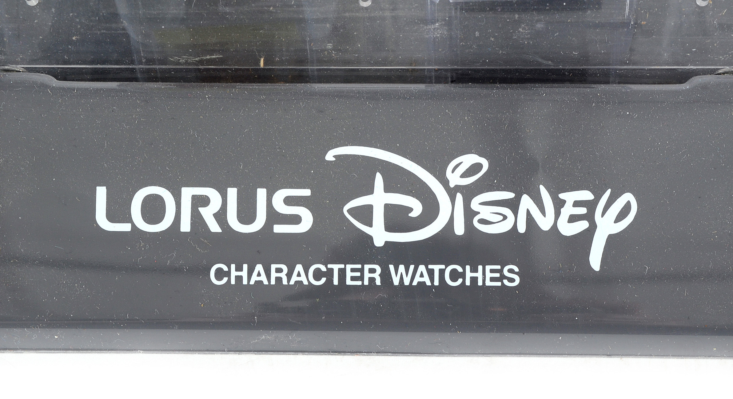 Lorus Watch Display with Disney Timepieces