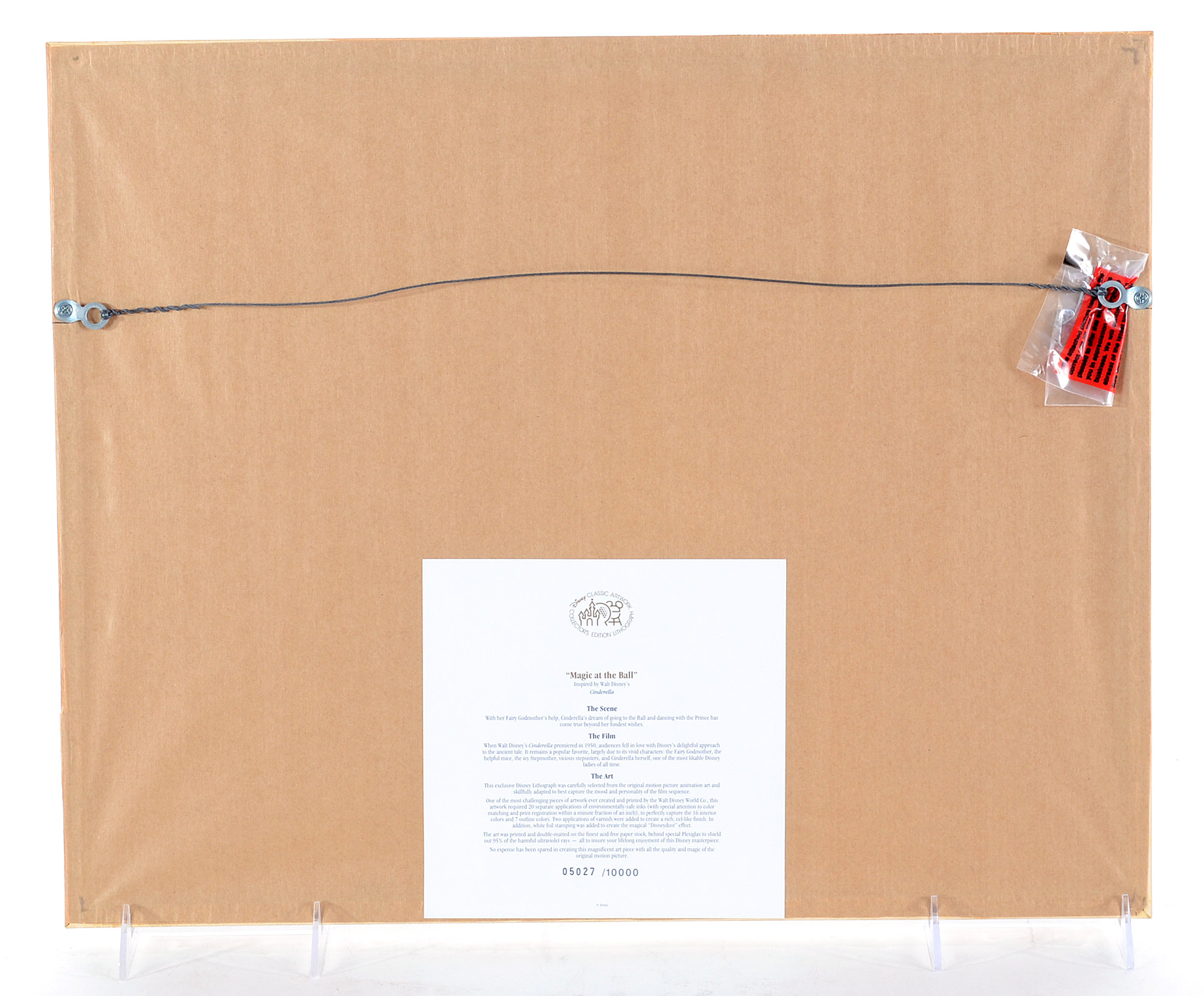 Walt Disney's "Cinderella" Limited Edition "Magic at the Ball" Lithograph