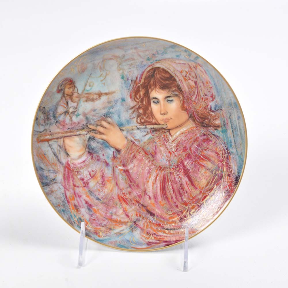 Edna Hibel Collectors Plates