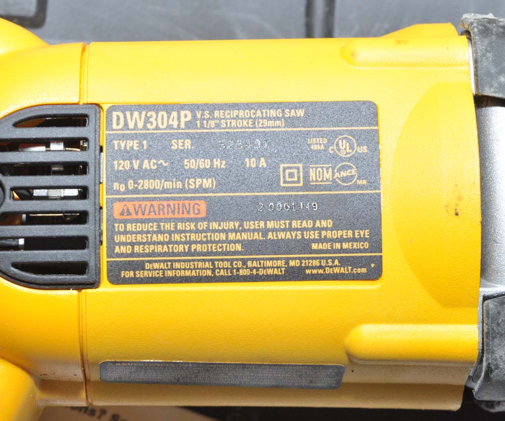 DeWalt, Black & Decker and Other Power Tools