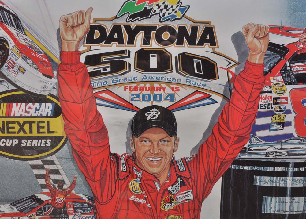 After Sam Bass Signed Limited Edition "Won and Done" Offset Lithograph