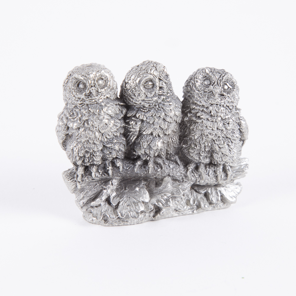 Collection of Miniature Pewter Figurines