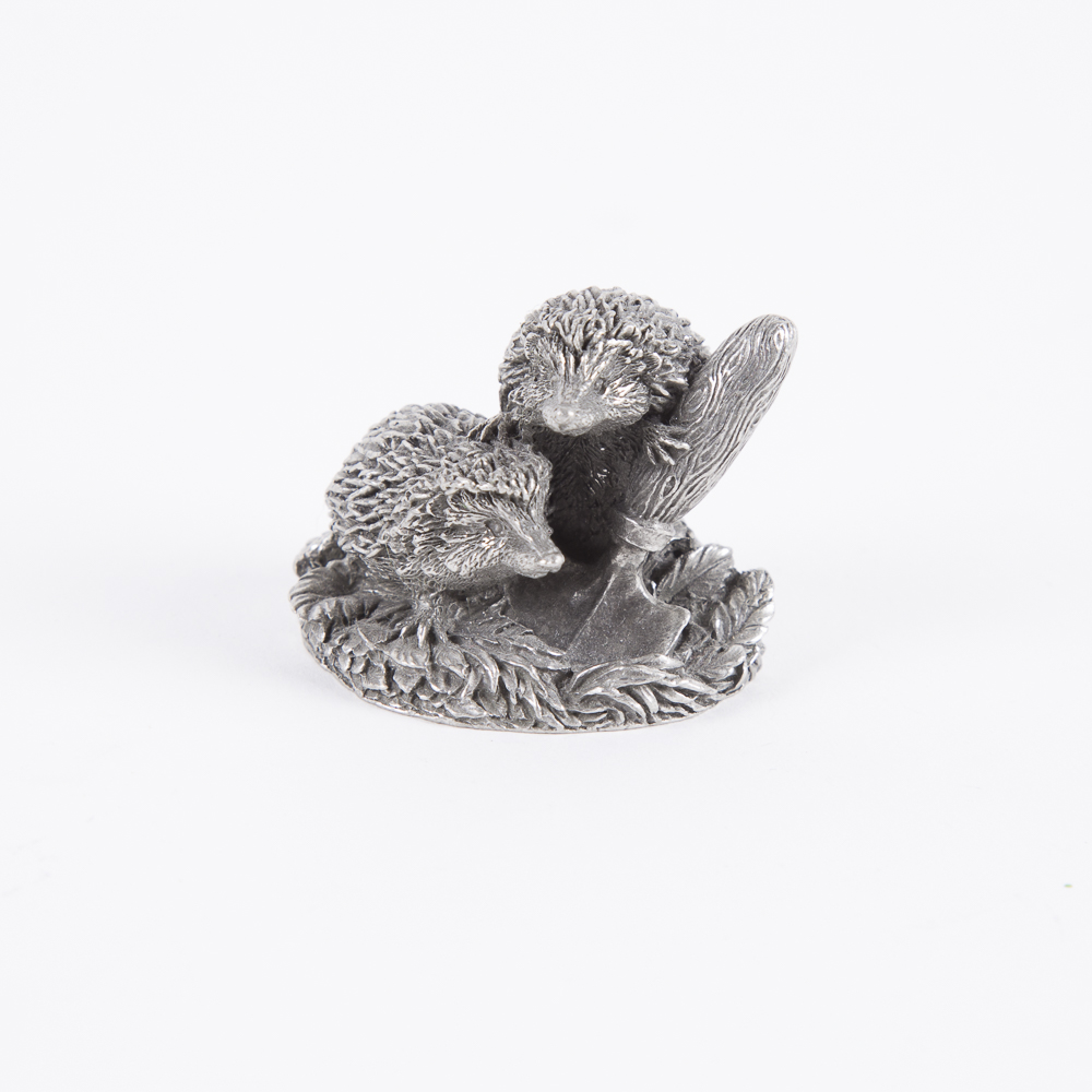 Collection of Miniature Pewter Figurines