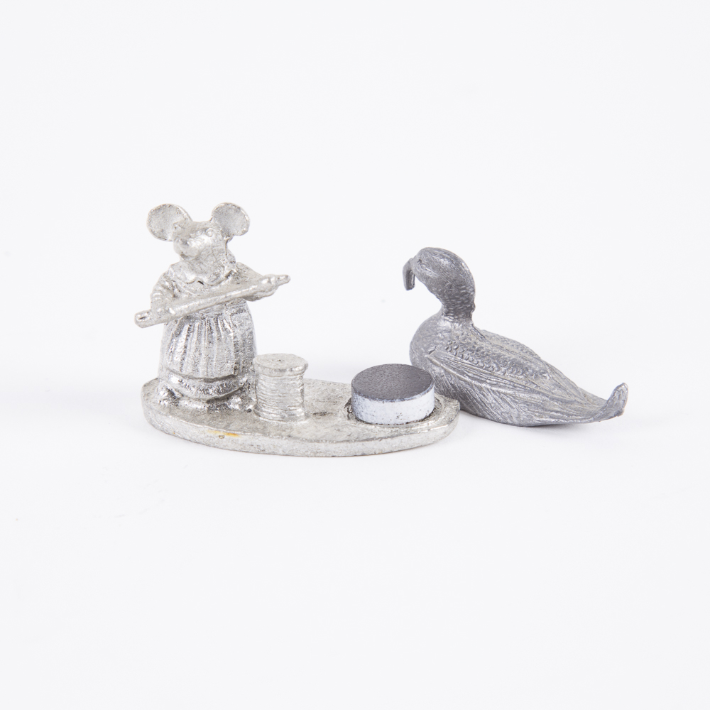Collection of Miniature Pewter Figurines