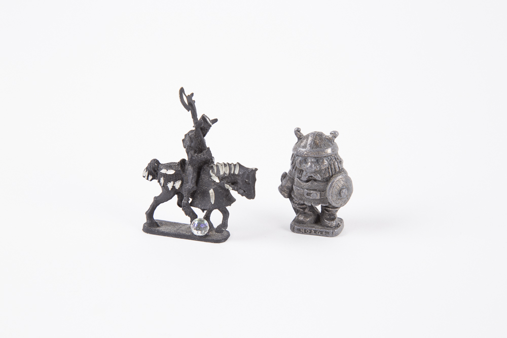 Collection of Miniature Pewter Figurines