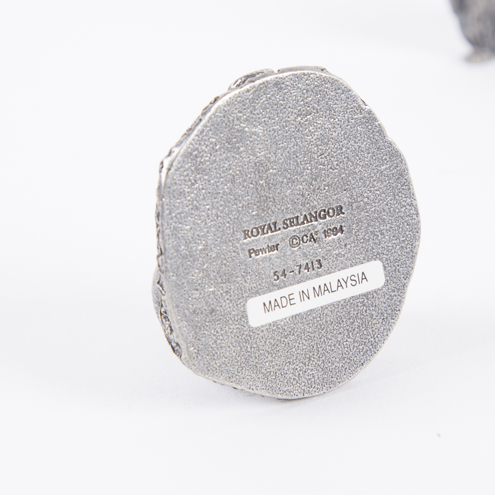 Collection of Miniature Pewter Figurines