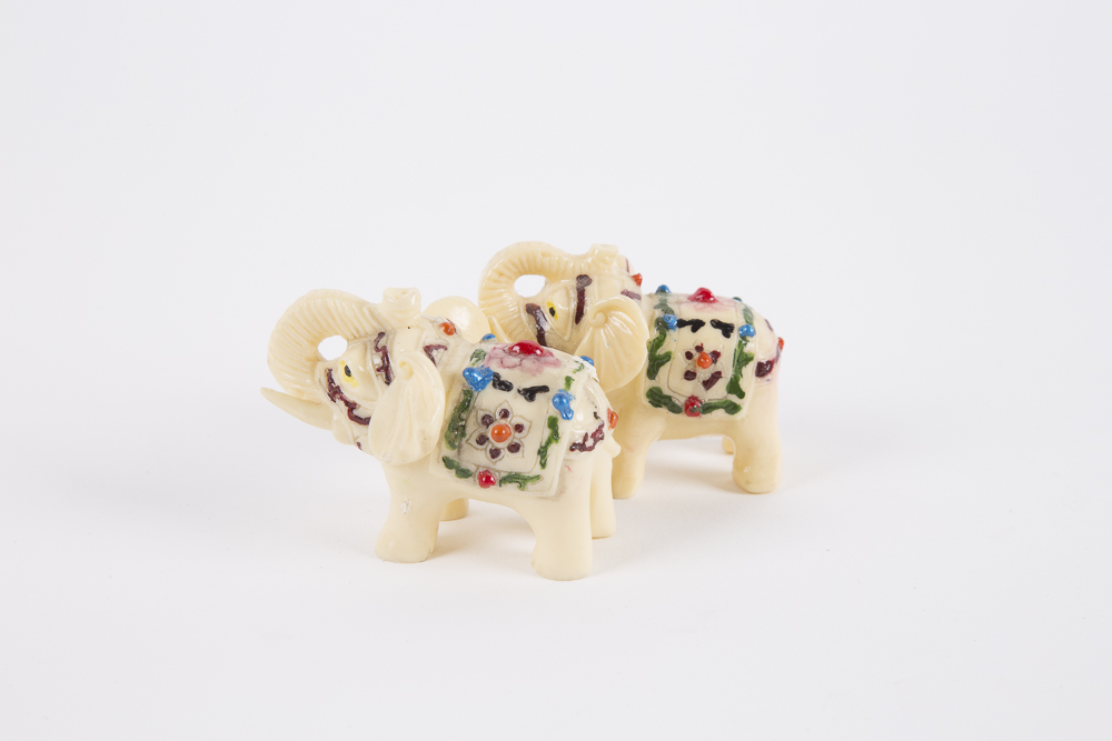 Collection of Miniature Elephant Figurines