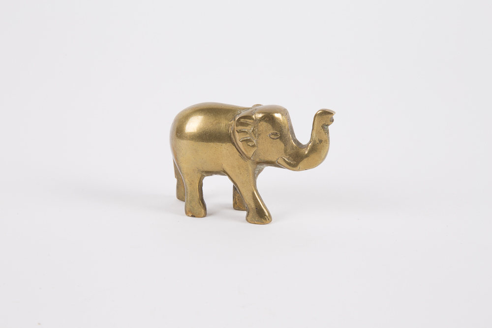 Collection of Miniature Elephant Figurines