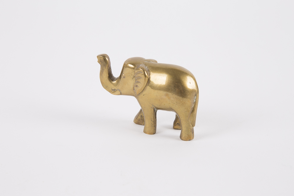 Collection of Miniature Elephant Figurines