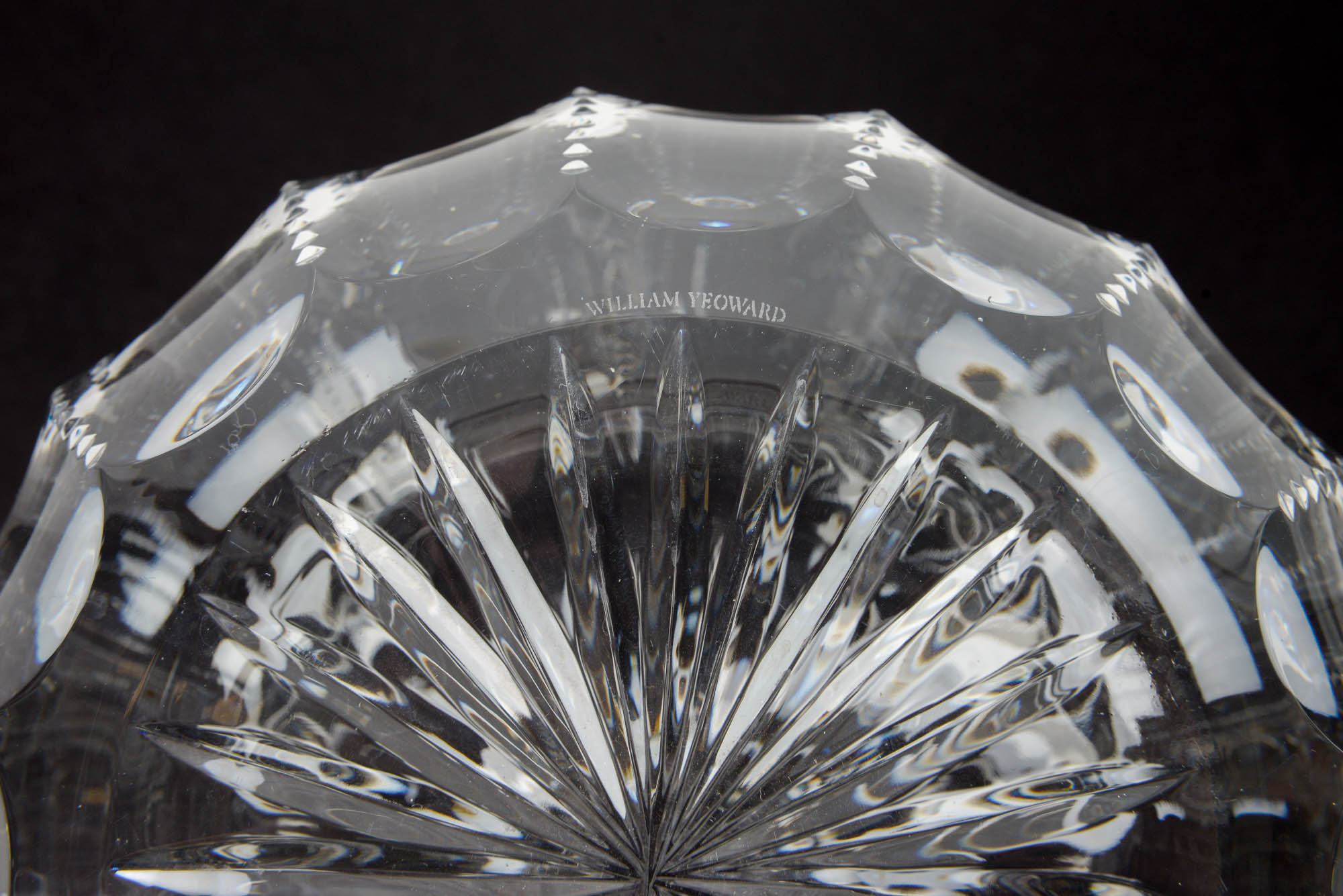 William Yeoward Inez Magnum Carafe Crystal Vase