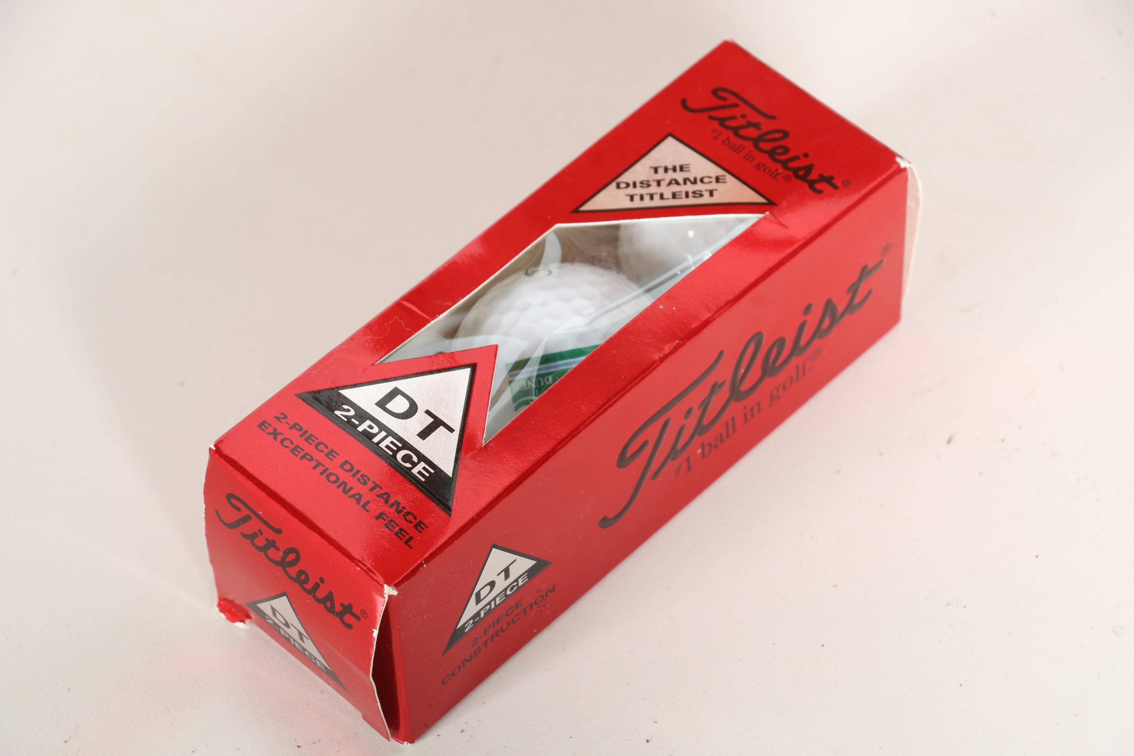 Wilson Golf Bag and Various Clubs Featuring Spalding and Spotline