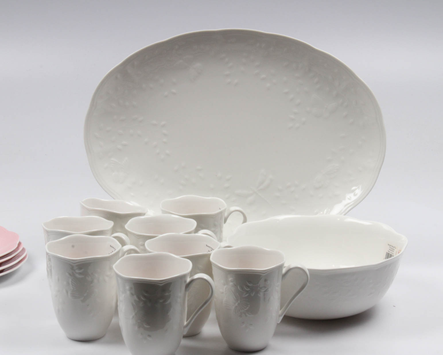 Assorted Ceramic Tableware by Lenox and Wedgwood