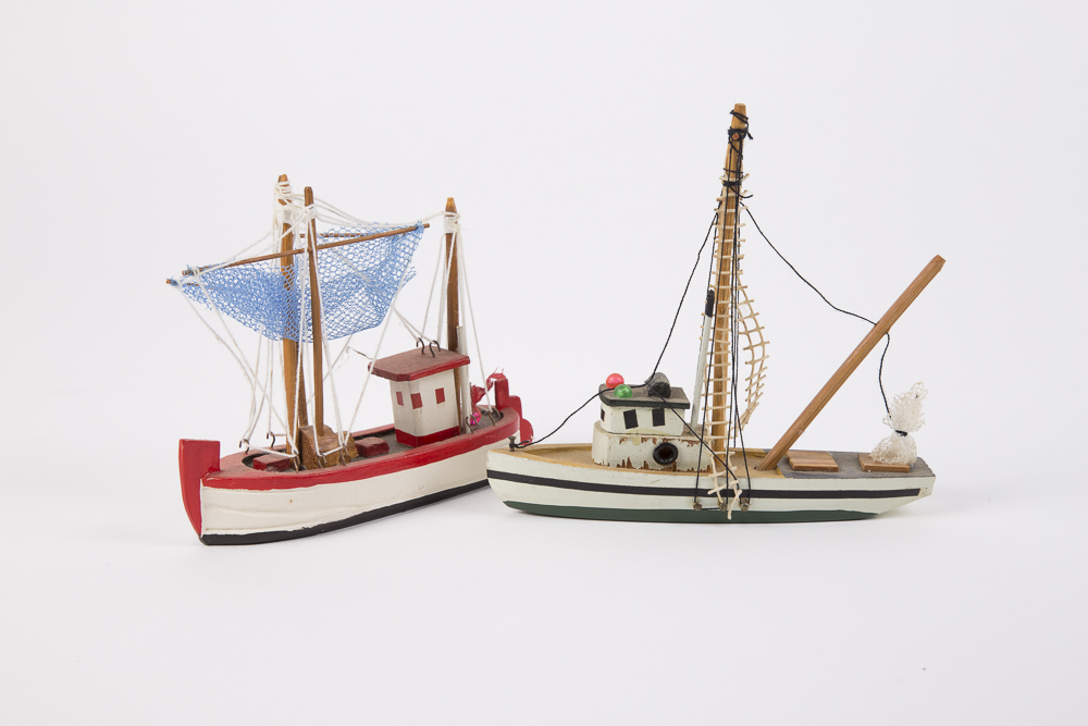Collection of Miniature Ships