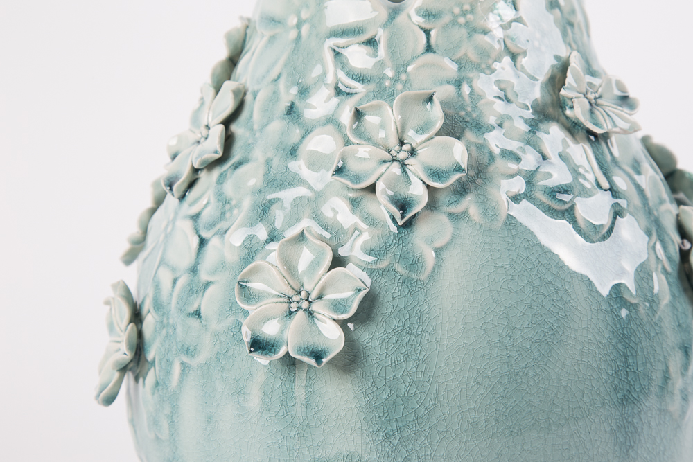 Group of Ceramic and Crystal Vases