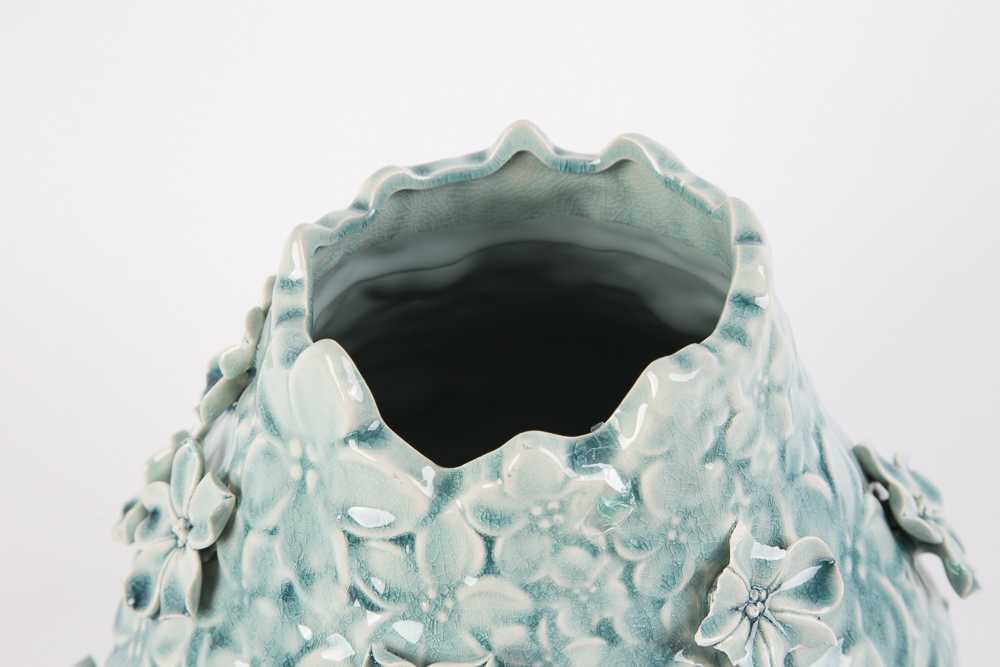 Group of Ceramic and Crystal Vases