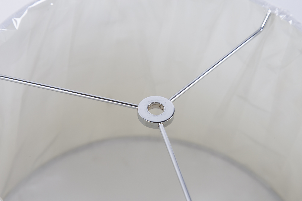 Valerie Bertinelli Clear Glass Table Lamp With Shades