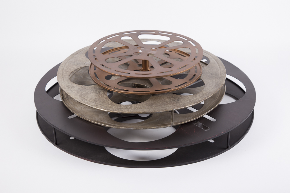 Trio of Movie Reel Decor