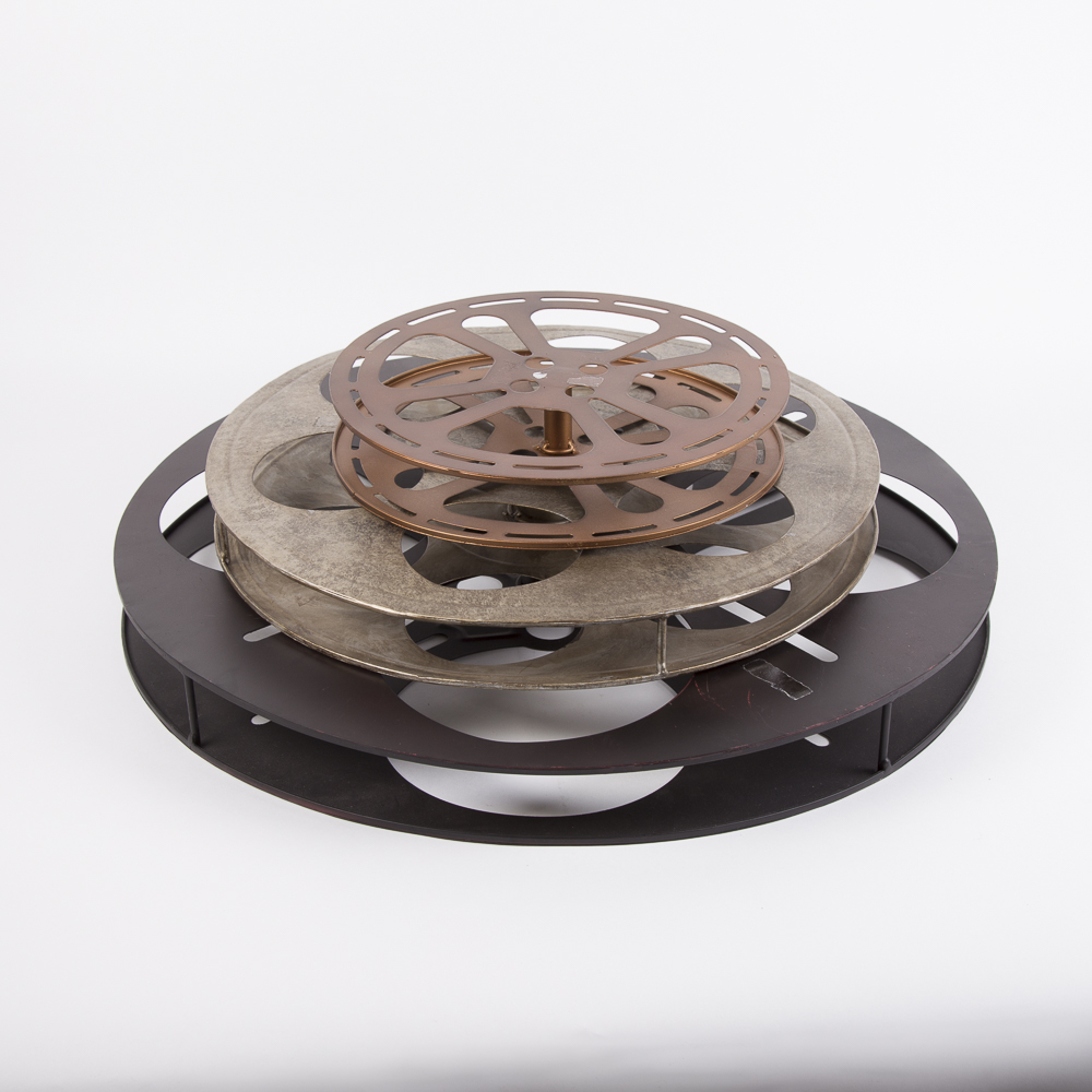 Trio of Movie Reel Decor