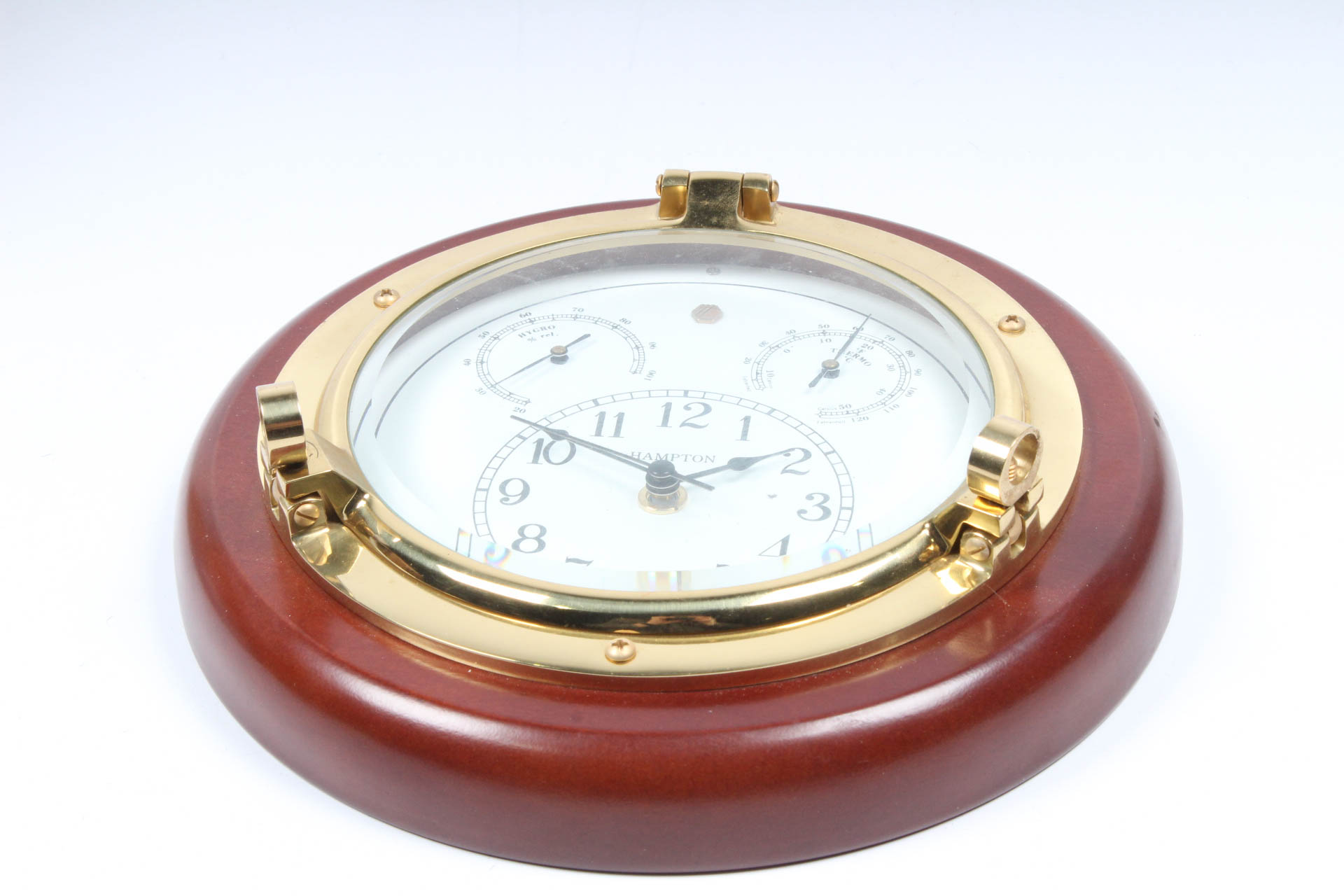 Hampton Wall Clock Weather Station