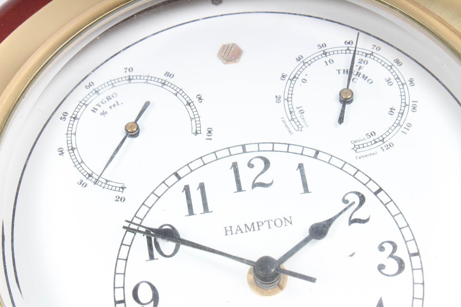 Hampton Wall Clock Weather Station
