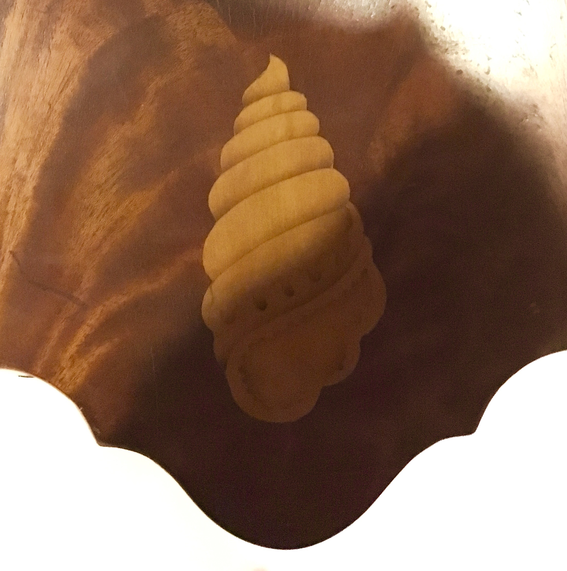 Antique Knife Box with Marquetry Detail