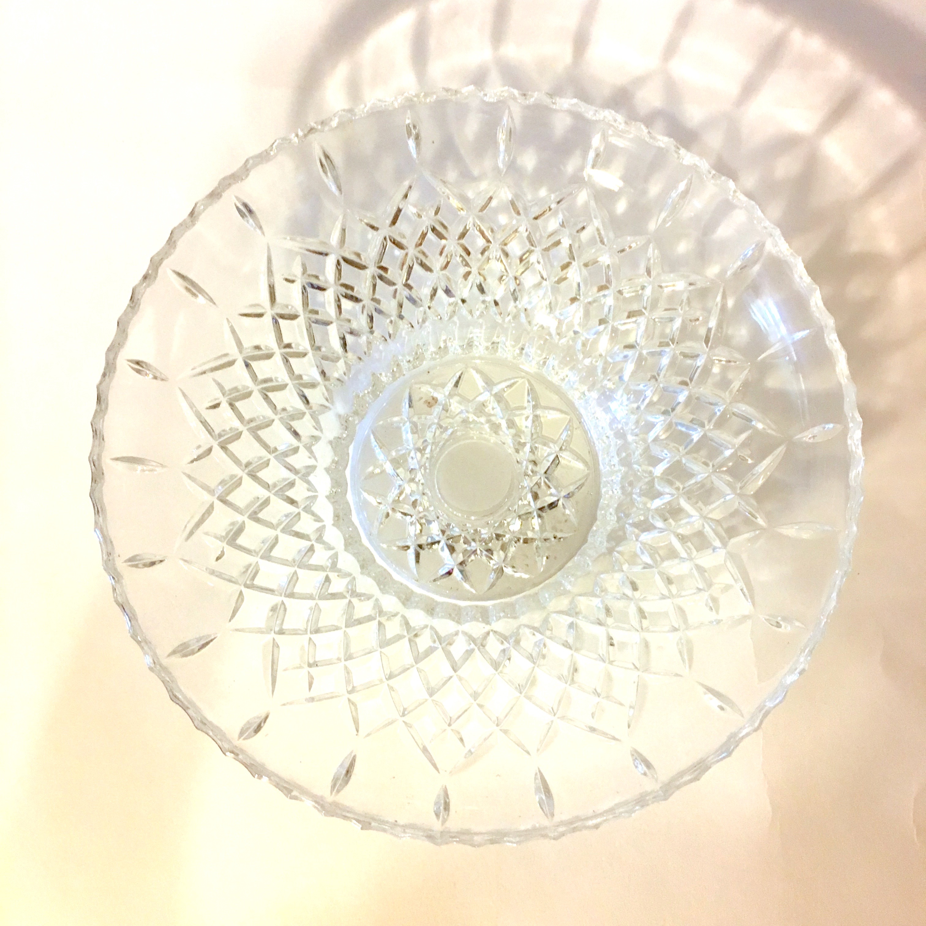 Gorham Crystal Ice Bucket and Decorative Bowl