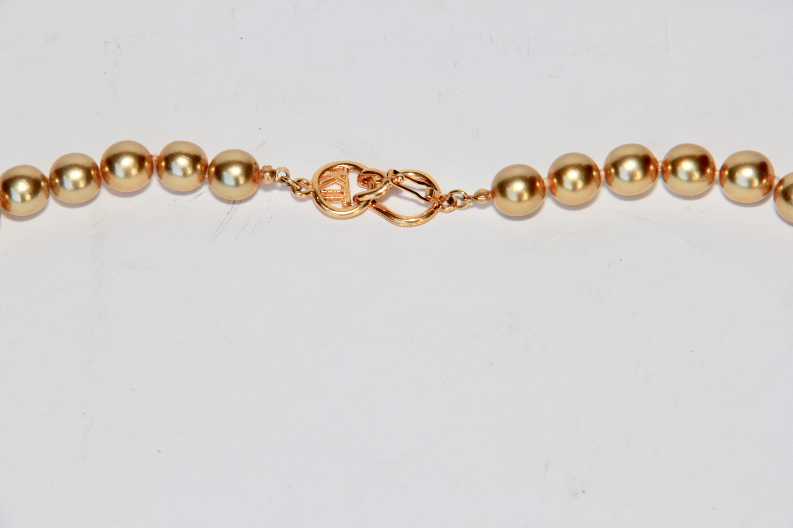 Kenneth Jay Lane Pearl Bead Demi Parure