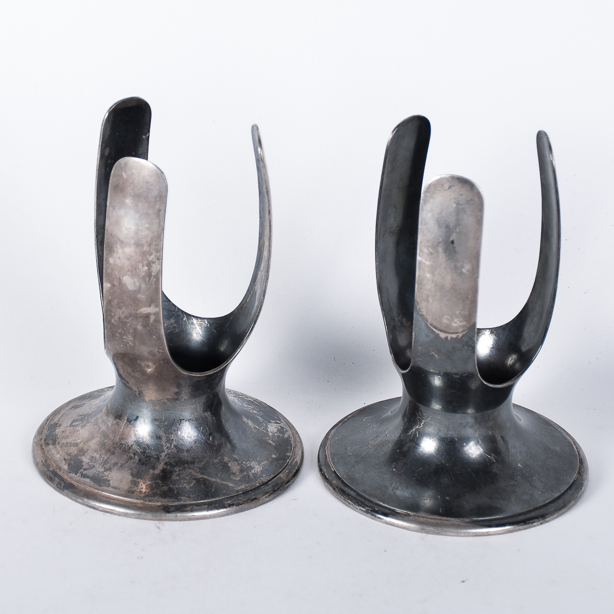 Tiffany and Co. Silver Plate Candleholders