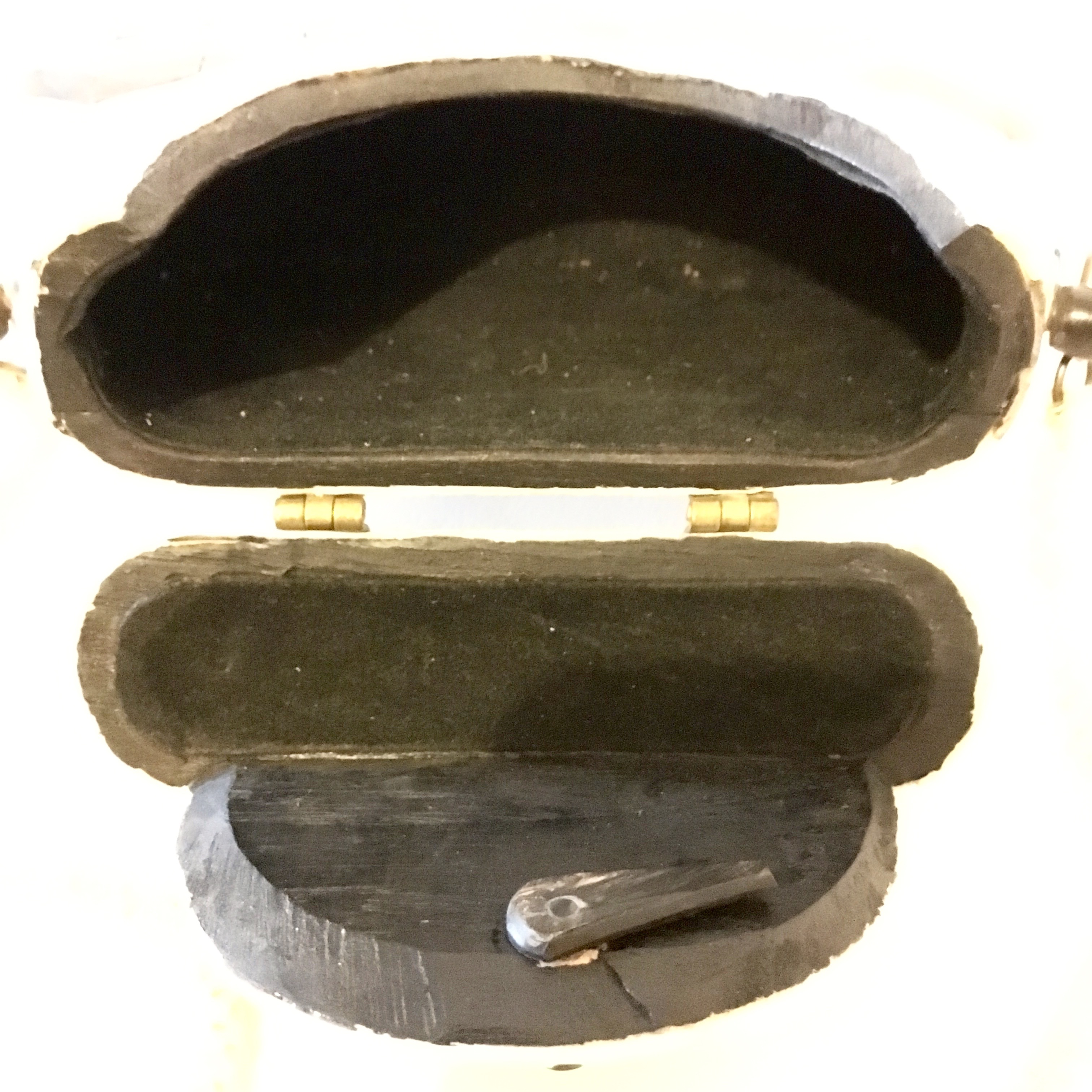 Vintage Pocketbook with Mother of Pearl Veneer