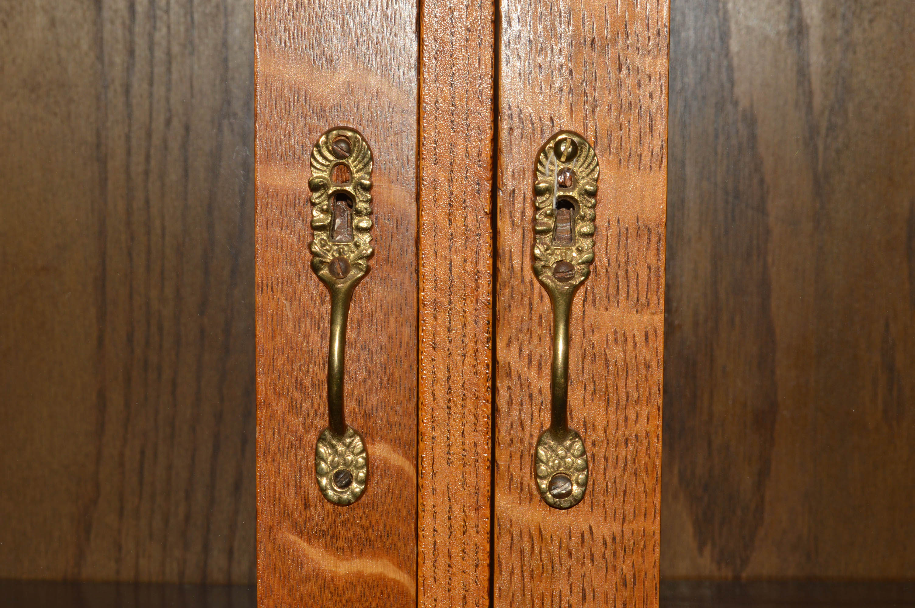 Mission Style Oak Bookcase