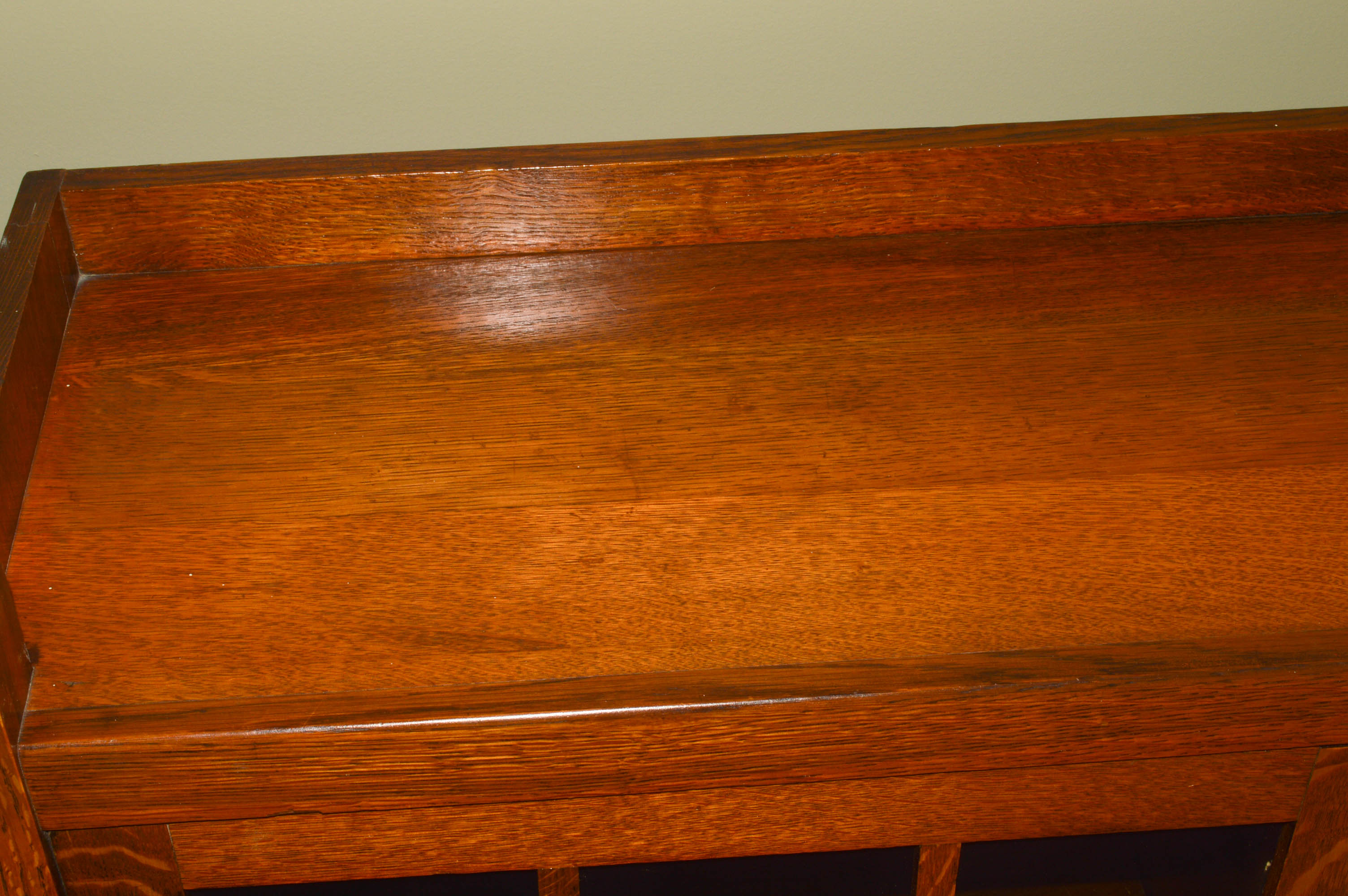 Mission Style Oak Bookcase