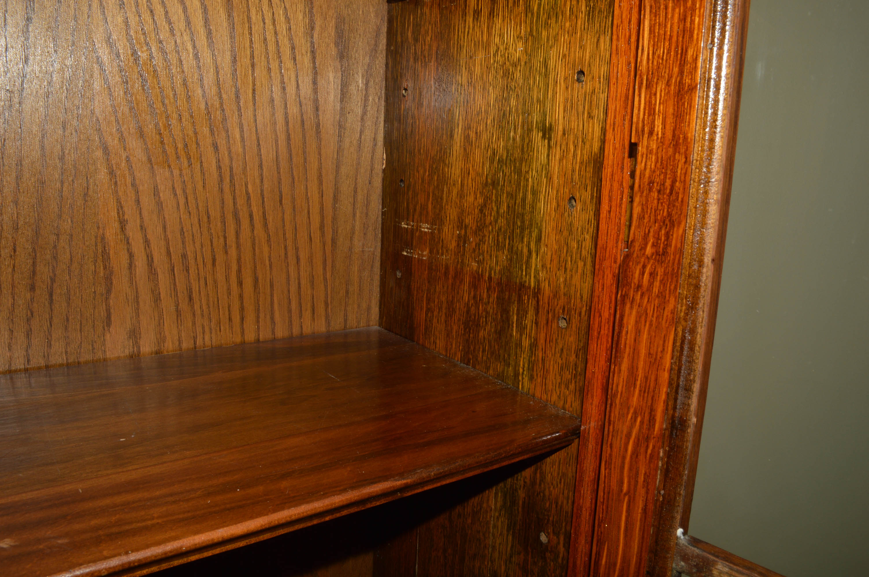 Mission Style Oak Bookcase