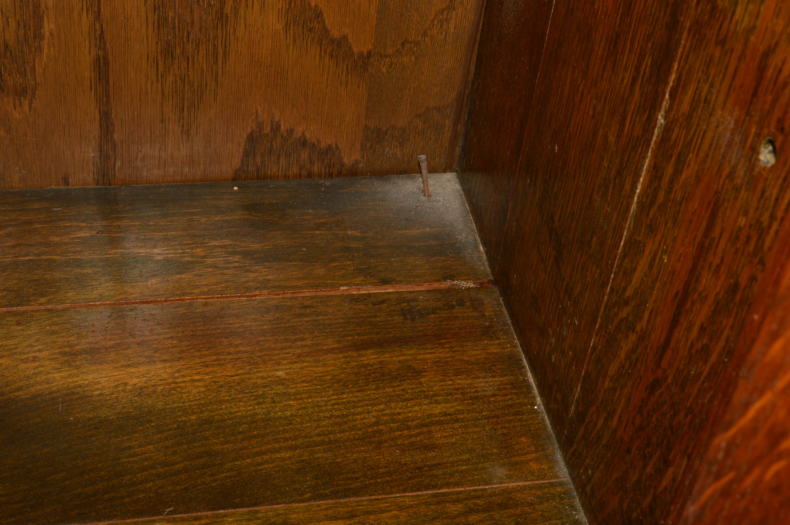 Mission Style Oak Bookcase