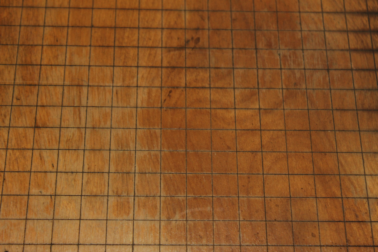 Vintage Wood and Cast Iron Paper Cutter