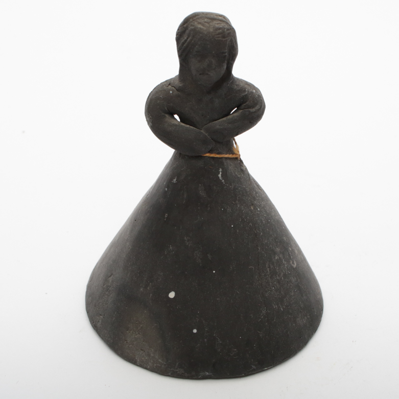 Collection of Black Pottery Decor