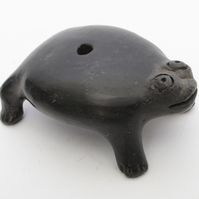 Collection of Black Pottery Decor