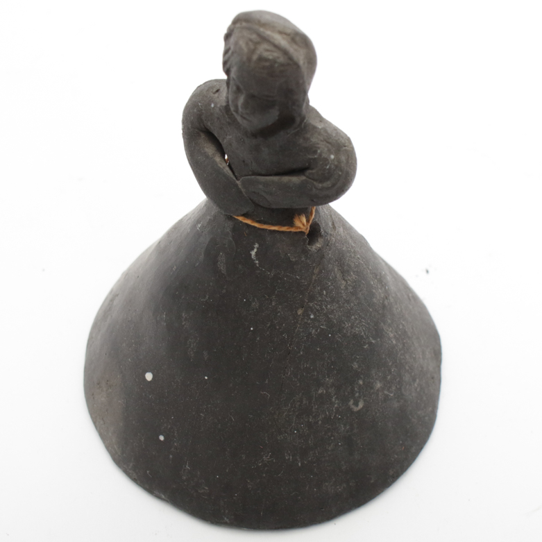 Collection of Black Pottery Decor