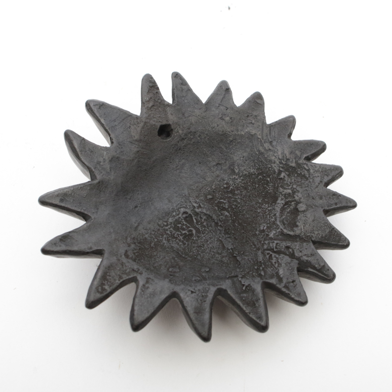 Collection of Black Pottery Decor